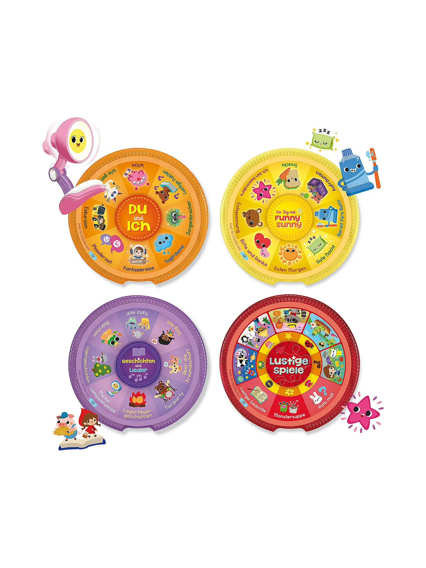 VTECH | Funny Sunny, die interaktive Lampen-Freundin Pink | 